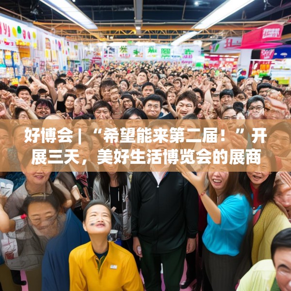 好博会 | “希望能来第二届！”开展三天，美好生活博览会的展商们说出了心里话