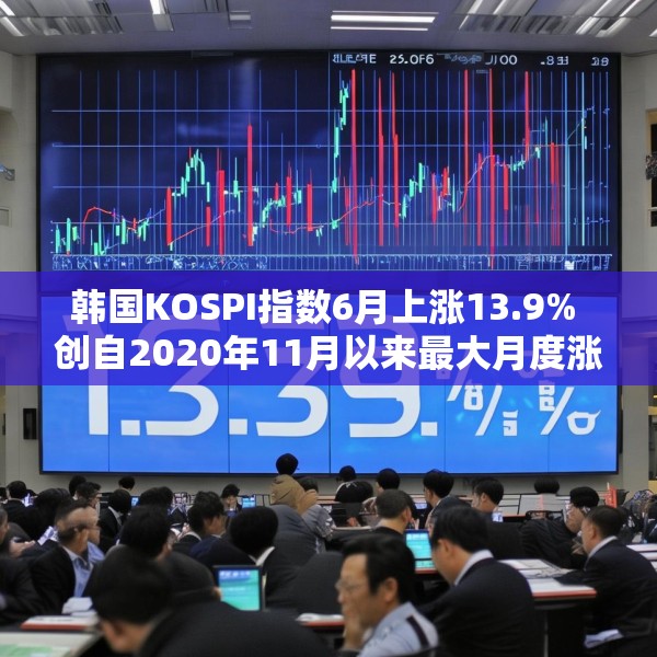 韩国KOSPI指数6月上涨13.9% 创自2020年11月以来最大月度涨幅