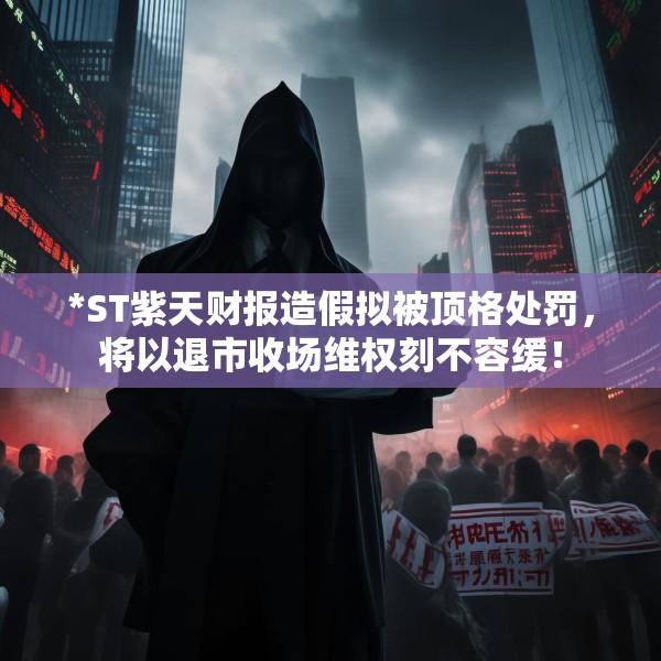 *ST紫天财报造假拟被顶格处罚，将以退市收场维权刻不容缓！