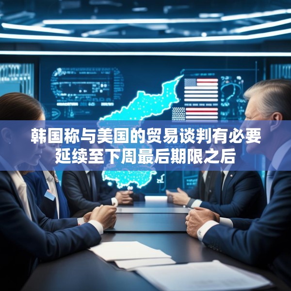 韩国称与美国的贸易谈判有必要延续至下周最后期限之后