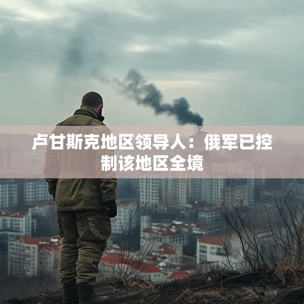 卢甘斯克地区领导人：俄军已控制该地区全境