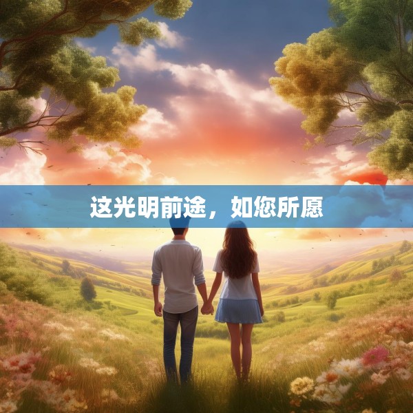 这光明前途，如您所愿