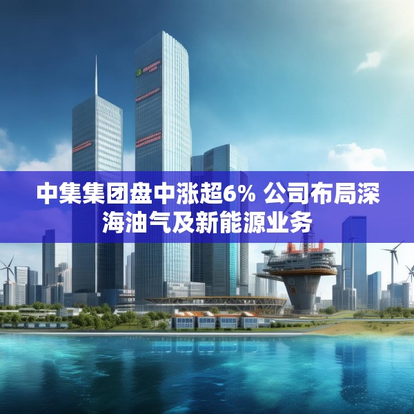 中集集团盘中涨超6% 公司布局深海油气及新能源业务