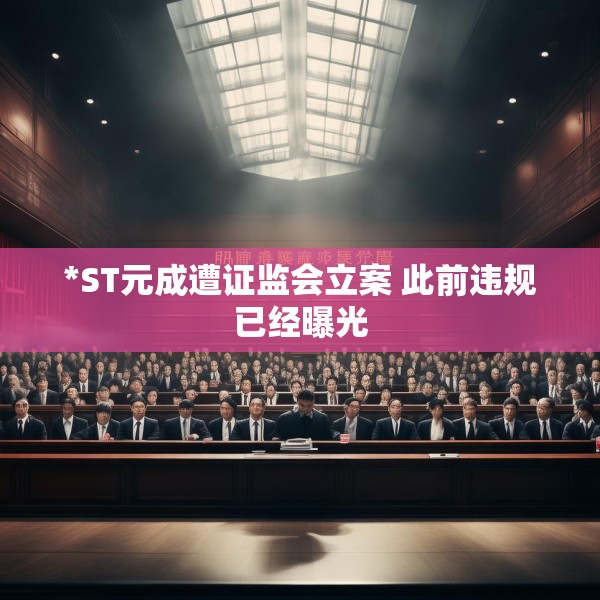 *ST元成遭证监会立案 此前违规已经曝光