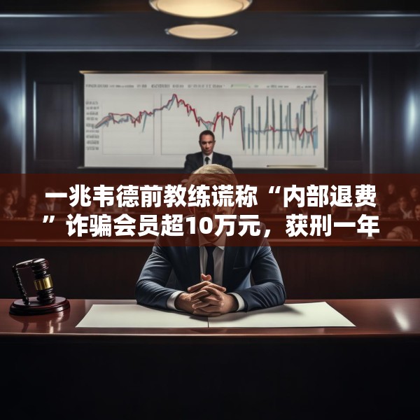 一兆韦德前教练谎称“内部退费”诈骗会员超10万元，获刑一年半