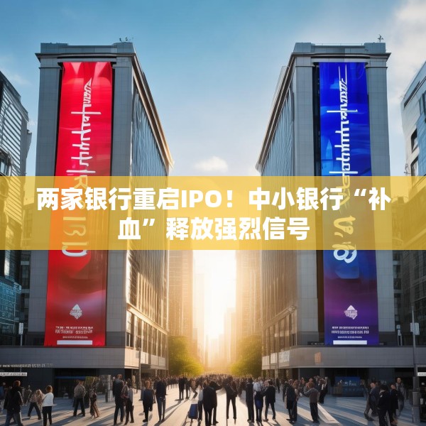 两家银行重启IPO！中小银行“补血”释放强烈信号