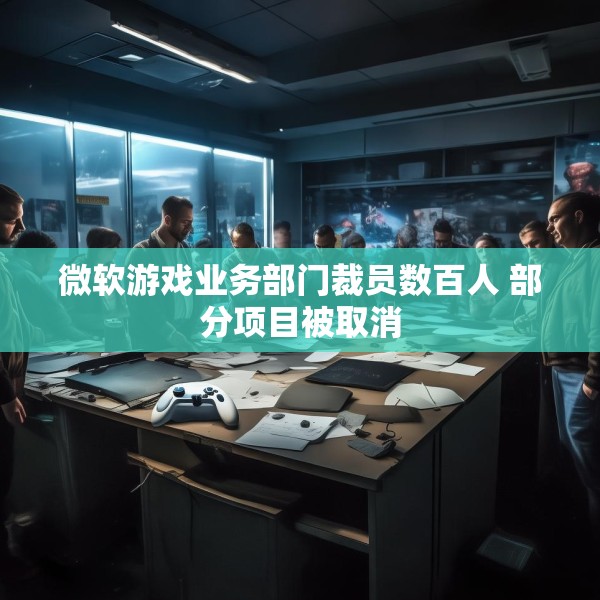 微软游戏业务部门裁员数百人 部分项目被取消