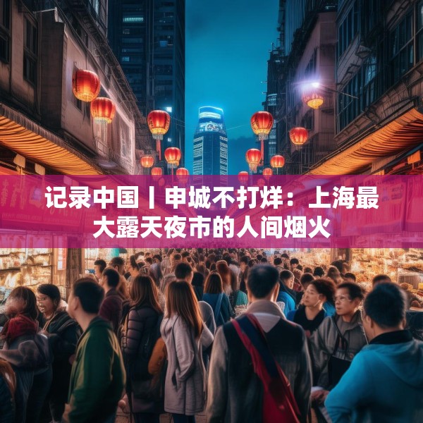 记录中国丨申城不打烊：上海最大露天夜市的人间烟火
