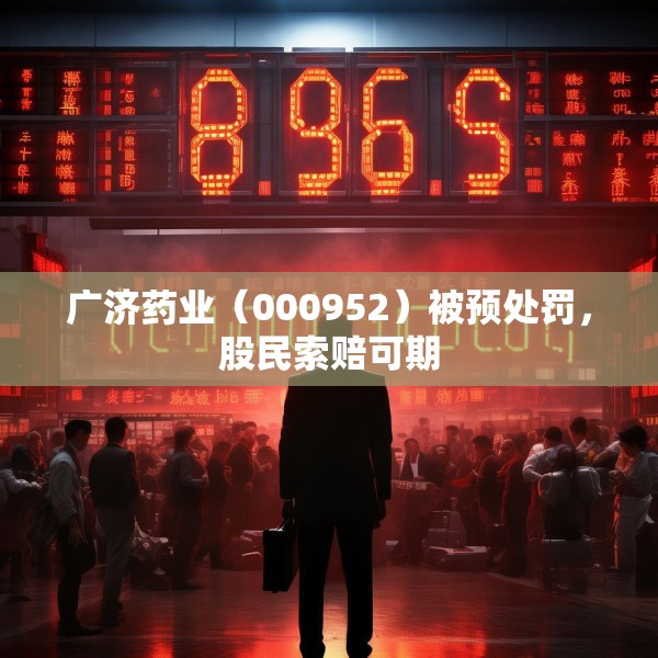 广济药业（000952）被预处罚，股民索赔可期
