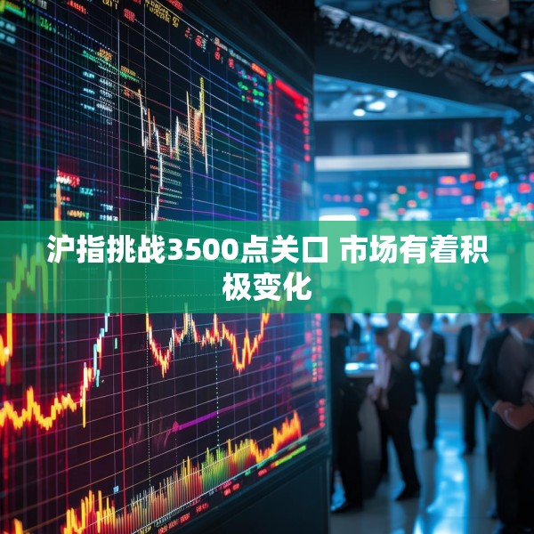 沪指挑战3500点关口 市场有着积极变化