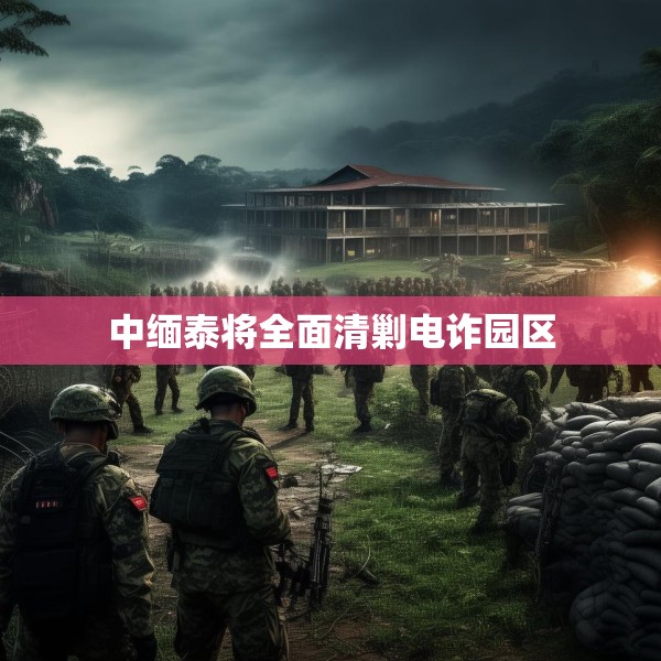 中缅泰将全面清剿电诈园区