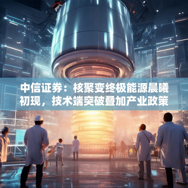 中信证券：核聚变终极能源晨曦初现，技术端突破叠加产业政策共振，可控核聚变产业端的进展持续提速