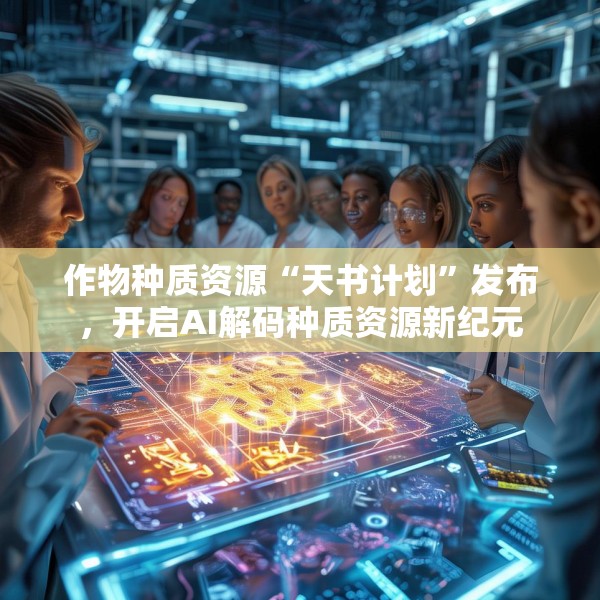 作物种质资源“天书计划”发布，开启AI解码种质资源新纪元