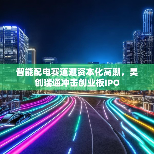 智能配电赛道迎资本化高潮，昊创瑞通冲击创业板IPO