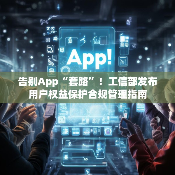 告别App“套路”！工信部发布用户权益保护合规管理指南