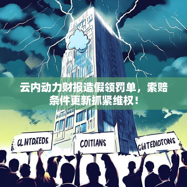 云内动力财报造假领罚单，索赔条件更新抓紧维权！