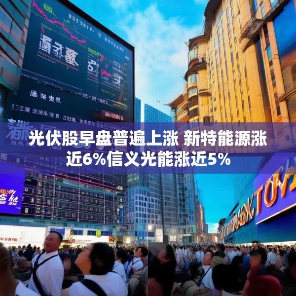 光伏股早盘普遍上涨 新特能源涨近6%信义光能涨近5%