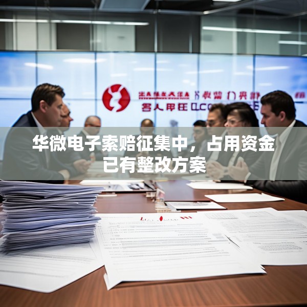华微电子索赔征集中，占用资金已有整改方案