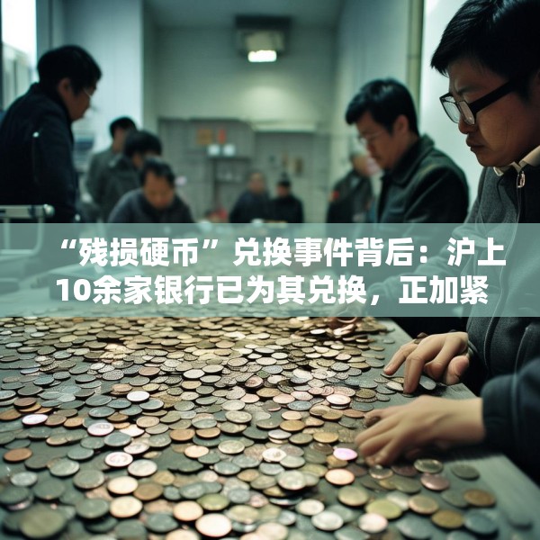 “残损硬币”兑换事件背后：沪上10余家银行已为其兑换，正加紧清点鉴别