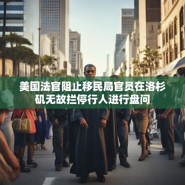 美国法官阻止移民局官员在洛杉矶无故拦停行人进行盘问