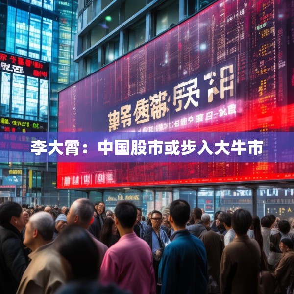 李大霄：中国股市或步入大牛市
