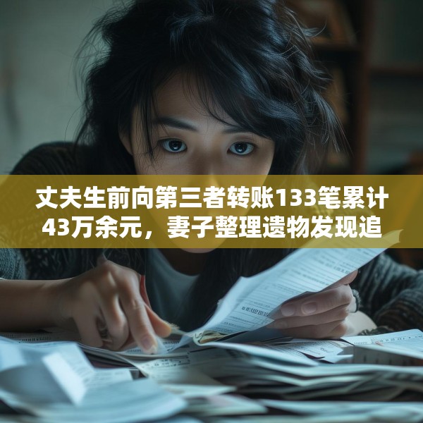 丈夫生前向第三者转账133笔累计43万余元，妻子整理遗物发现追回