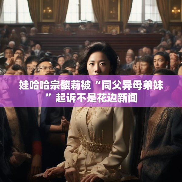 娃哈哈宗馥莉被“同父异母弟妹”起诉不是花边新闻