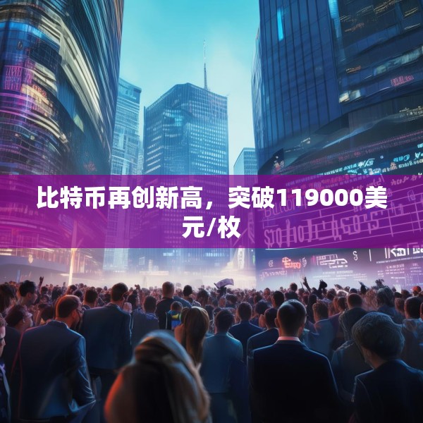 比特币再创新高，突破119000美元/枚