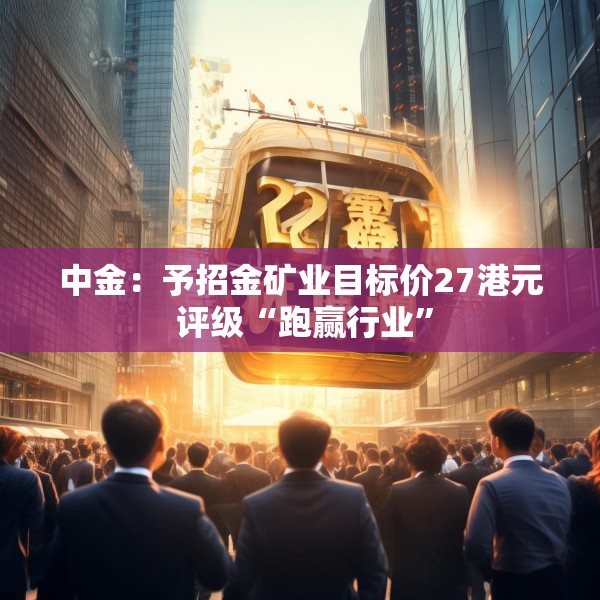 中金：予招金矿业目标价27港元 评级“跑赢行业”