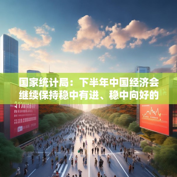 国家统计局：下半年中国经济会继续保持稳中有进、稳中向好的态势