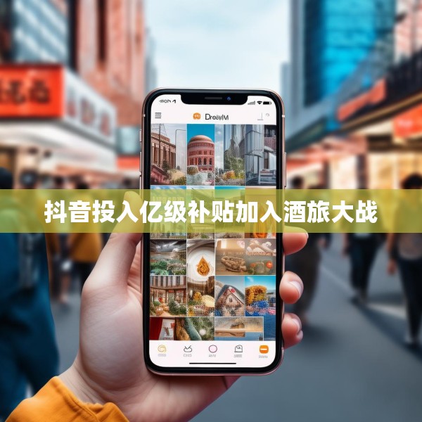 抖音投入亿级补贴加入酒旅大战