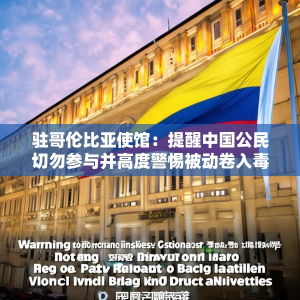 驻哥伦比亚使馆：提醒中国公民切勿参与并高度警惕被动卷入毒品犯罪活动