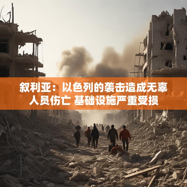叙利亚：以色列的袭击造成无辜人员伤亡 基础设施严重受损