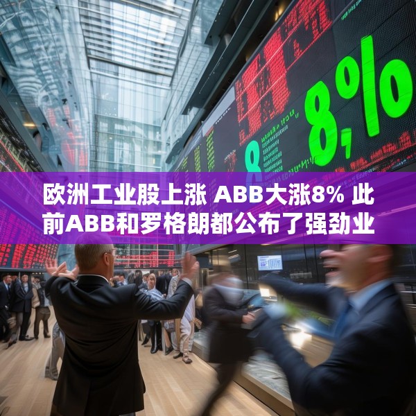欧洲工业股上涨 ABB大涨8% 此前ABB和罗格朗都公布了强劲业绩
