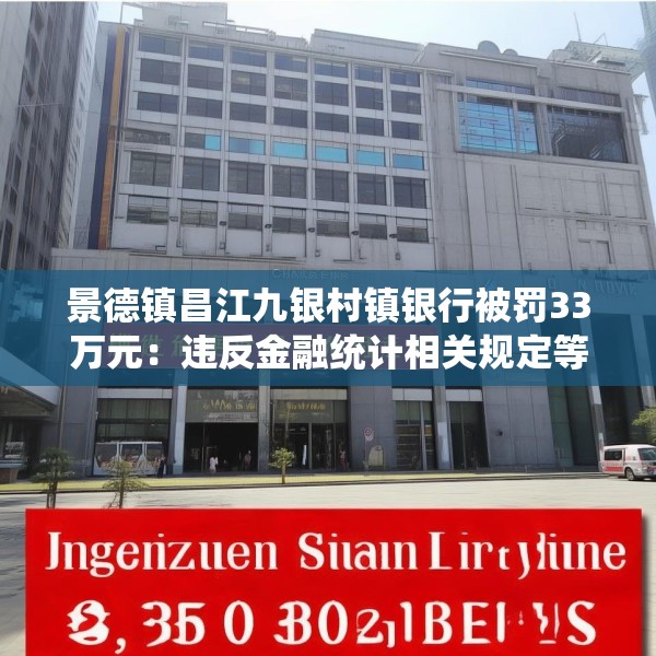 景德镇昌江九银村镇银行被罚33万元：违反金融统计相关规定等