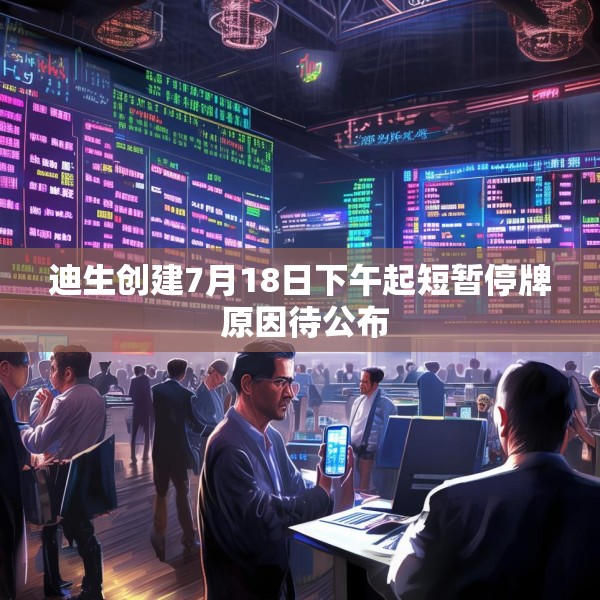 迪生创建7月18日下午起短暂停牌 原因待公布