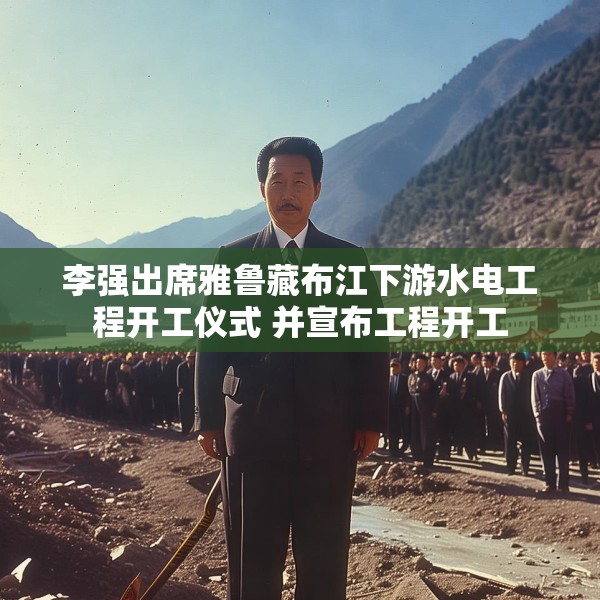 李强出席雅鲁藏布江下游水电工程开工仪式 并宣布工程开工