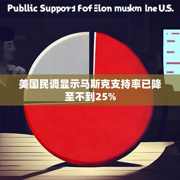 美国民调显示马斯克支持率已降至不到25%