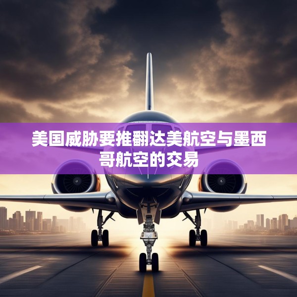 美国威胁要推翻达美航空与墨西哥航空的交易