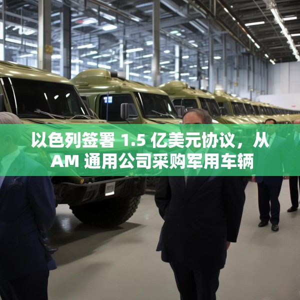 以色列签署 1.5 亿美元协议，从 AM 通用公司采购军用车辆