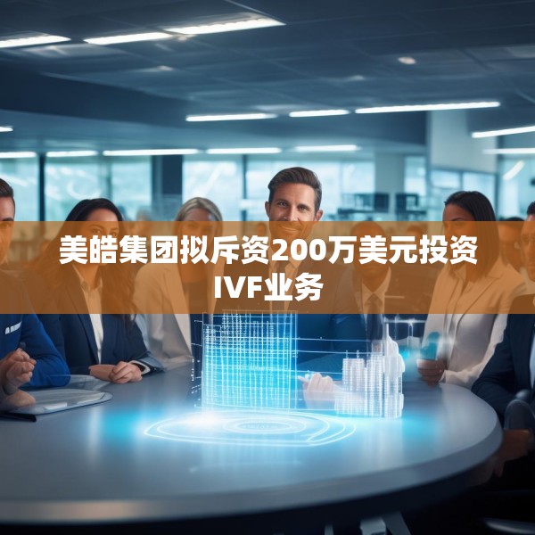美皓集团拟斥资200万美元投资IVF业务