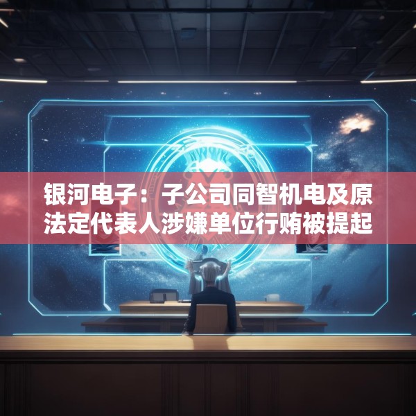 银河电子：子公司同智机电及原法定代表人涉嫌单位行贿被提起刑事诉讼