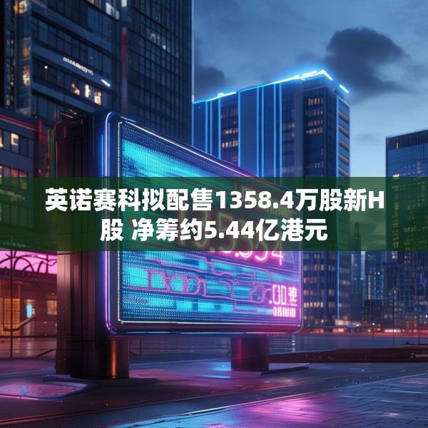 英诺赛科拟配售1358.4万股新H股 净筹约5.44亿港元