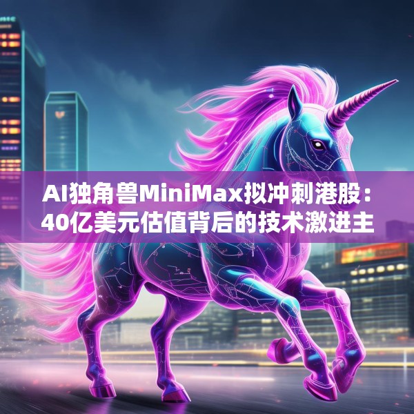 AI独角兽MiniMax拟冲刺港股：40亿美元估值背后的技术激进主义